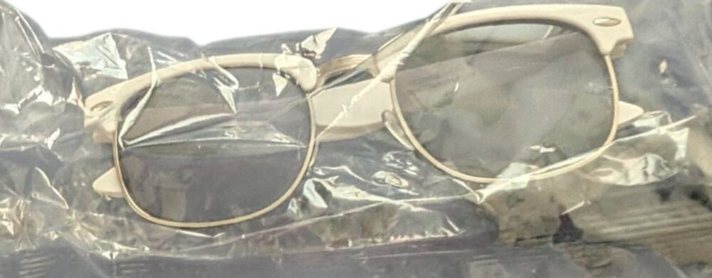 Brand New Sealed White Seaglass Sunglasses Glasses Summer UV400 Eye Protection